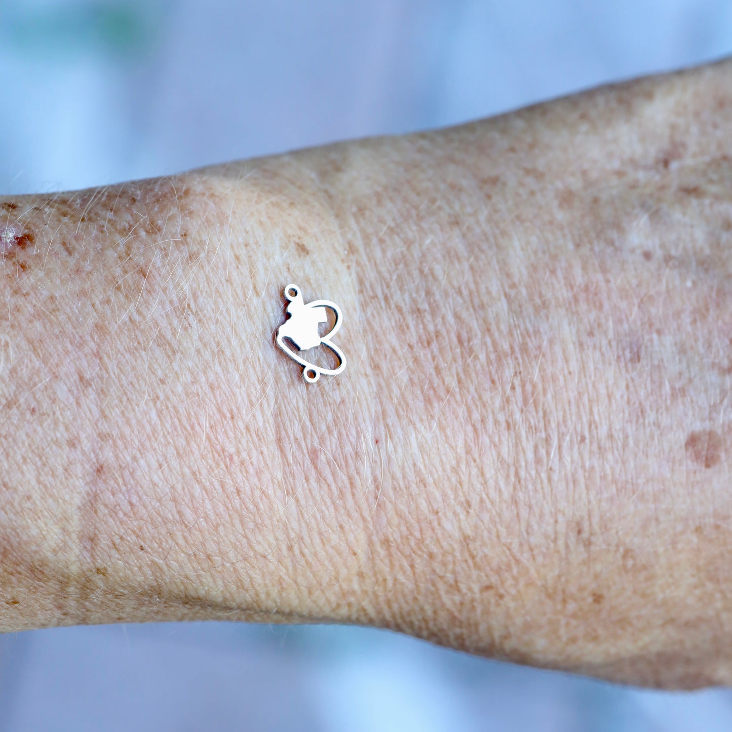 Texas Love Heart State Connector Charm – 100% Net Profits Donated to Texas Flood Relief
