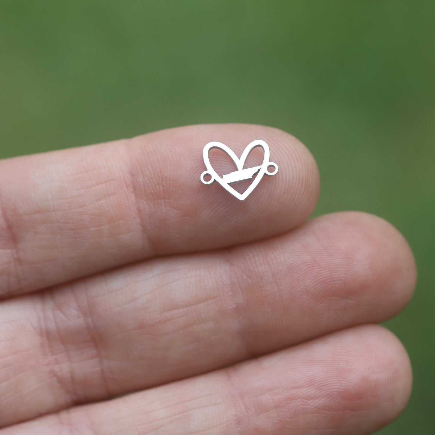Tennessee Heart State Connector Charm