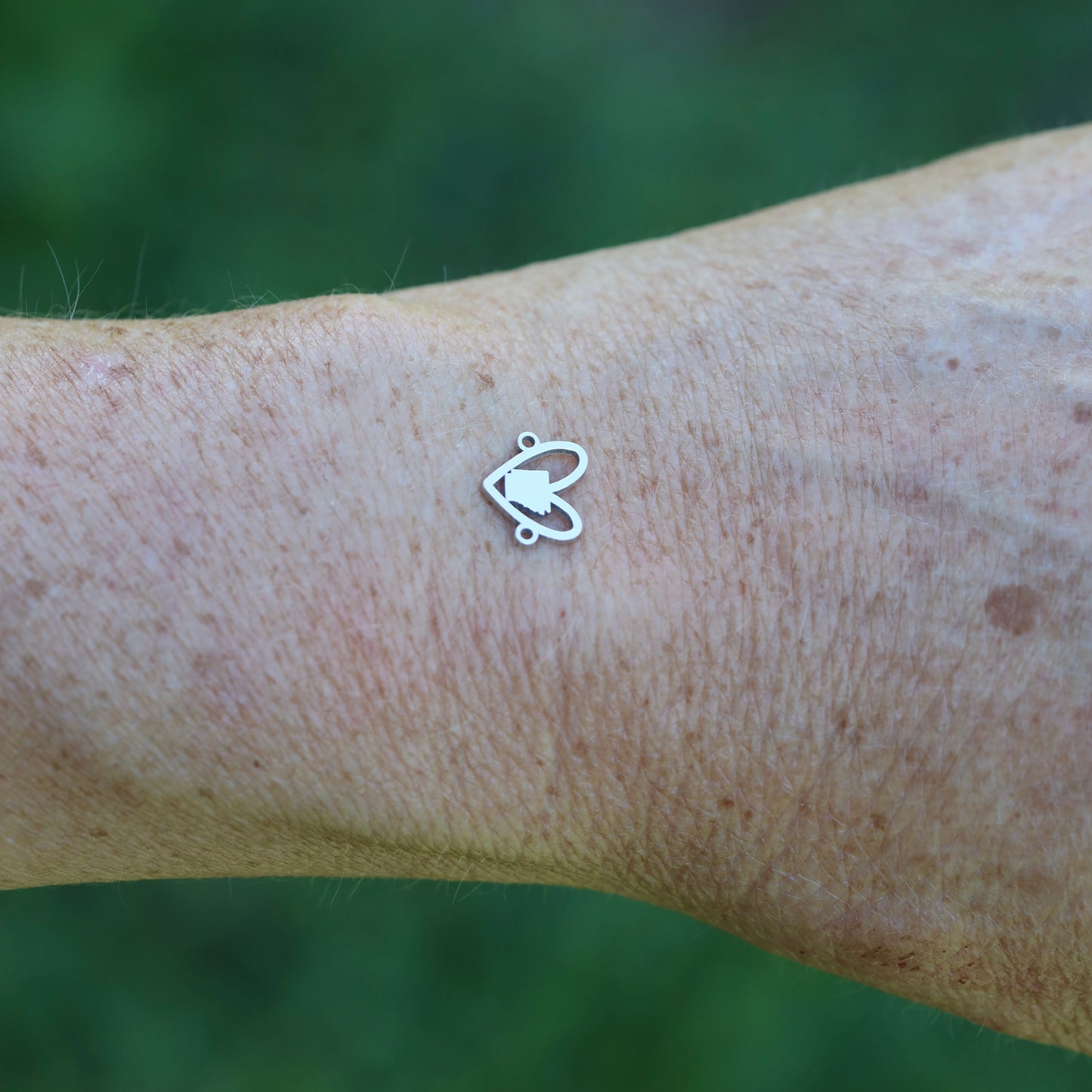 Arkansas Heart State Connector Charm