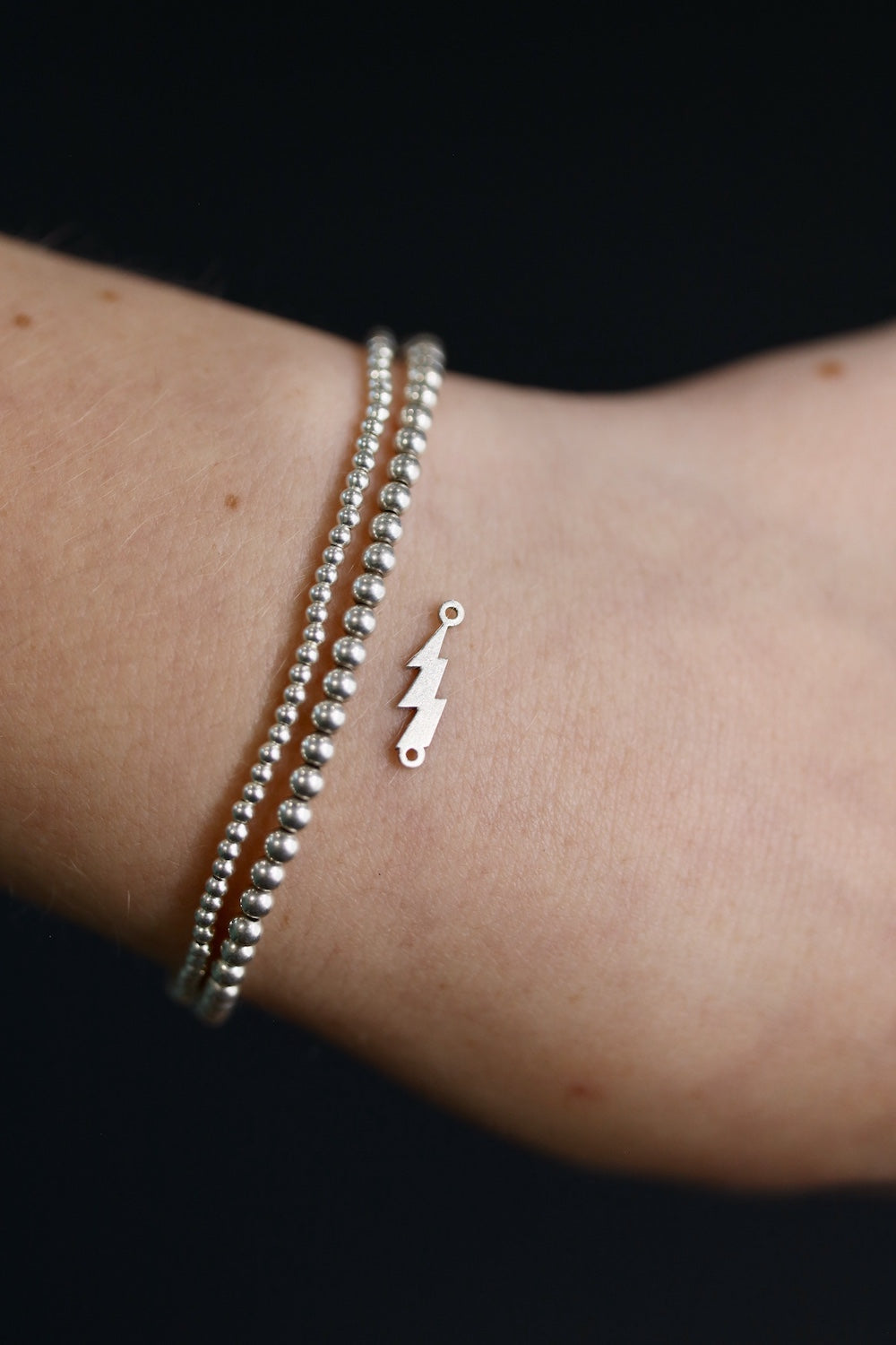 Lightning Bolt Connector Charm