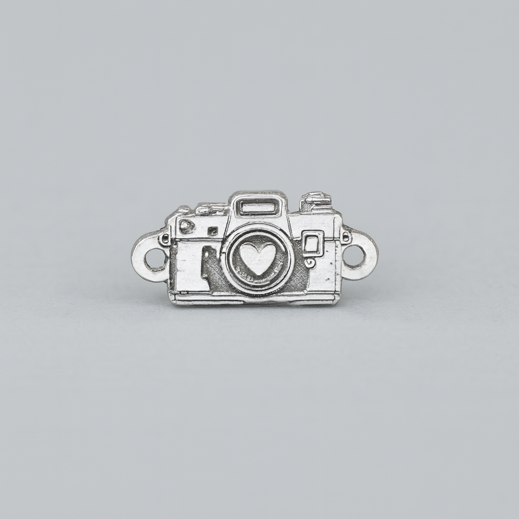 Camera Photography Connector Charm
