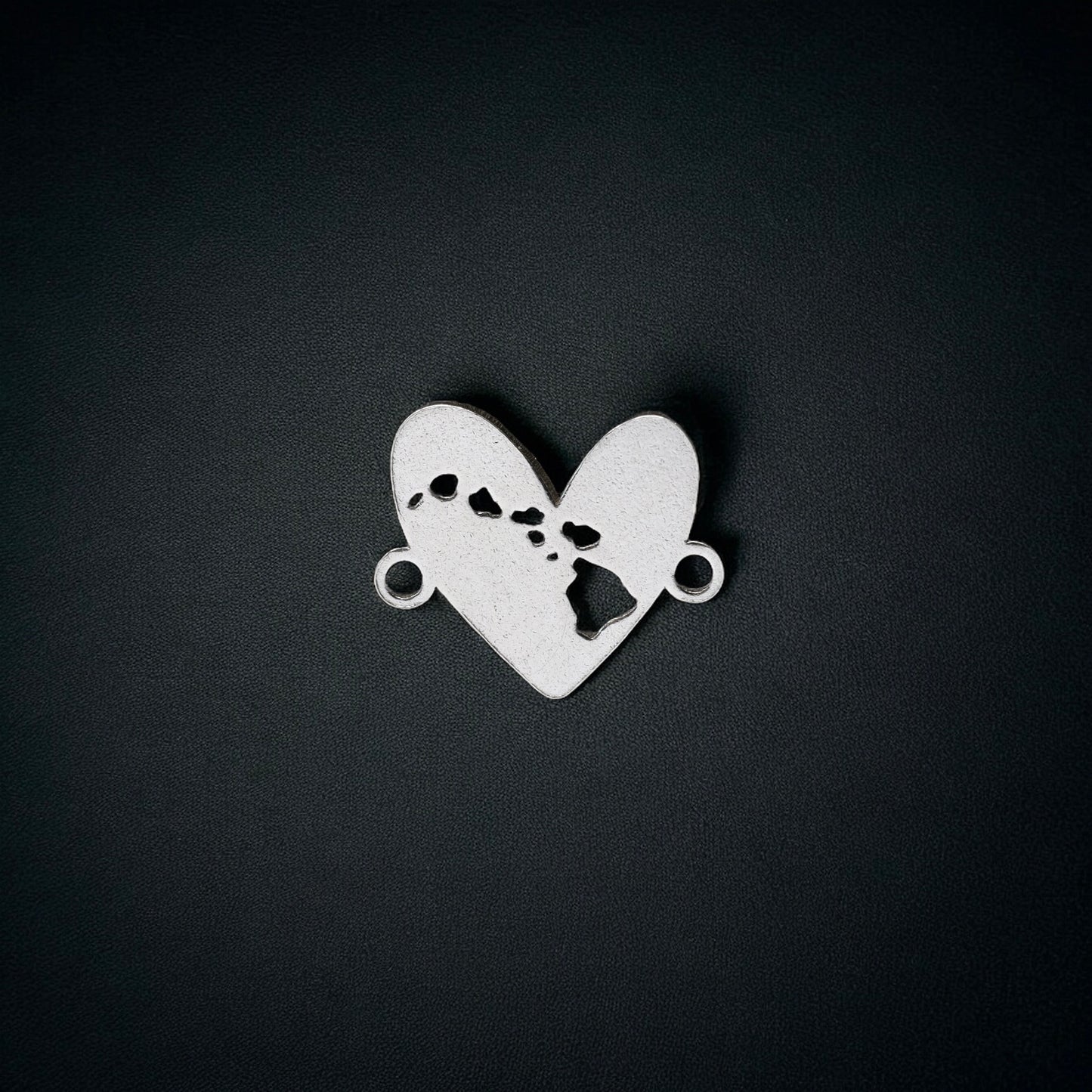 Hawaii State Heart Connector Charm
