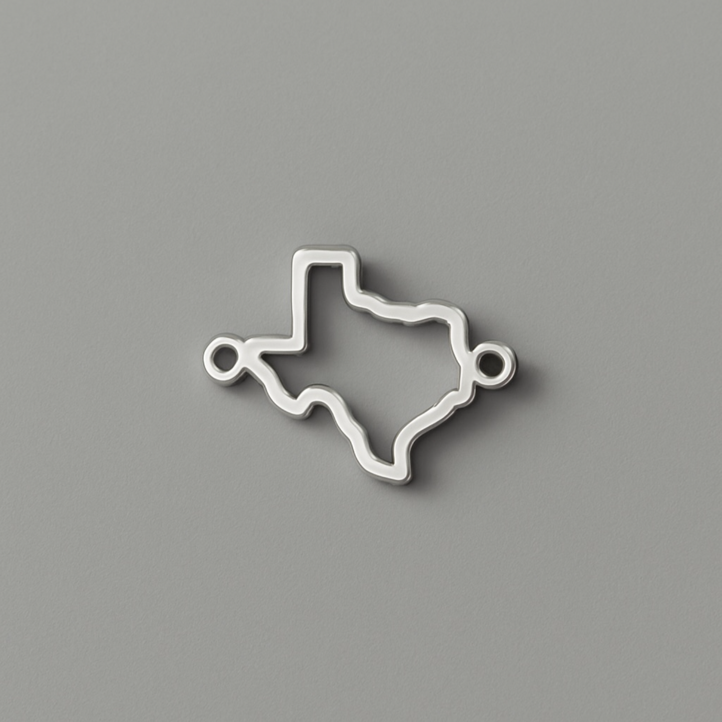 Texas Outline Connector Charm