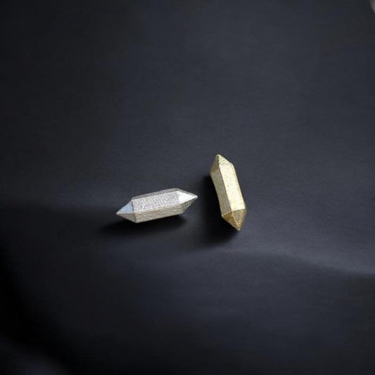 Crystal Accent Embellishments in Sterling Silver or Brass - Soldering and Jewelry Making Components