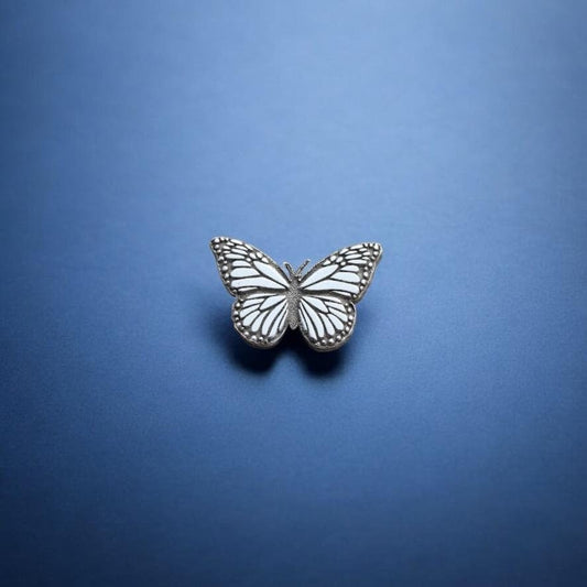 Butterfly detailed Jewelry Charm Detailed Accent Embellishments in Sterling Silver Soldering and Jewelry Making Components