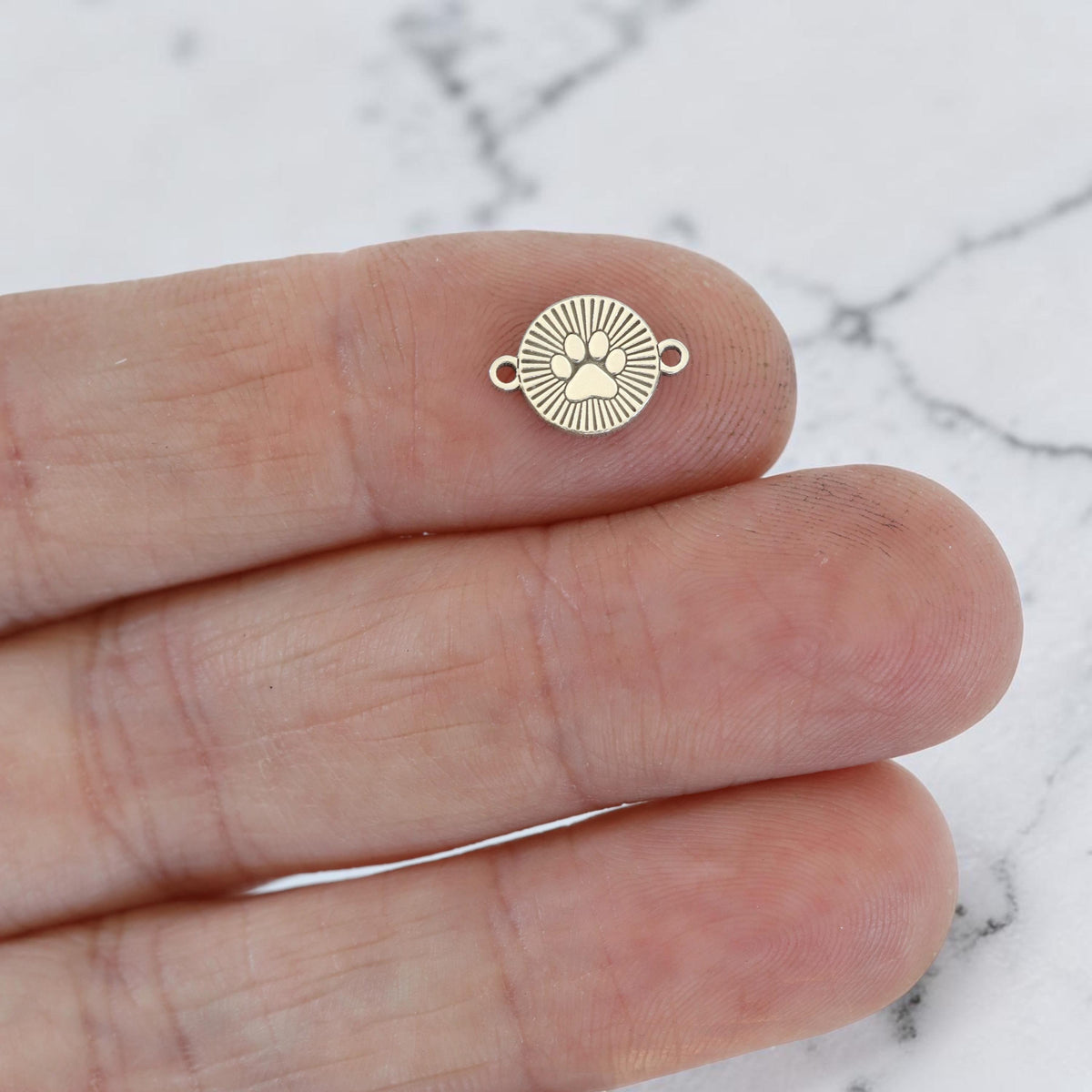 Paw Print Sunburst Connector