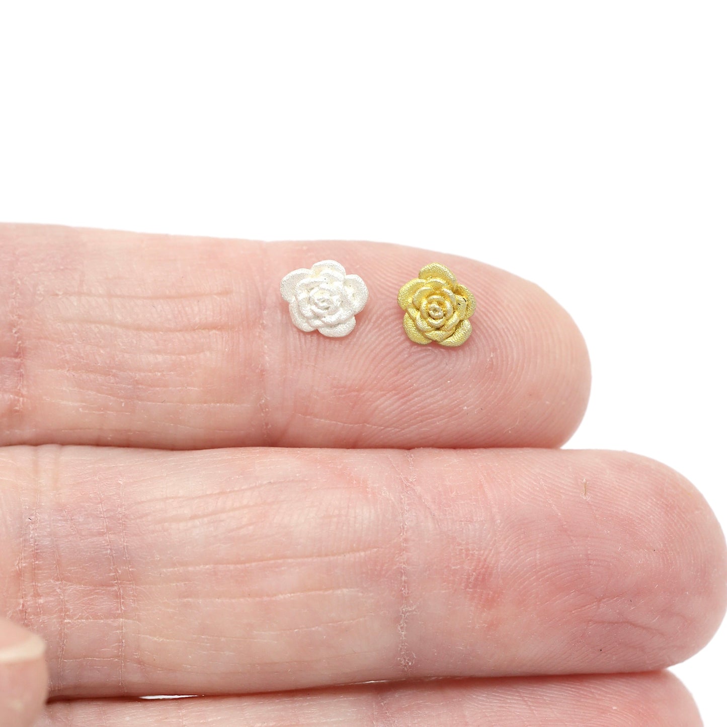 SALE Rose Accent Charm Embellishments for Soldering or Jewelry Making