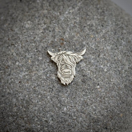 Highland Cow Charm Embellishments for Soldering or Jewelry Making