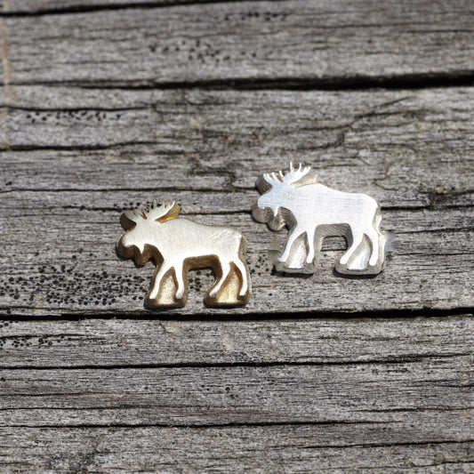Bull Moose Accent Charm Embellishments for Soldering or Jewelry Making