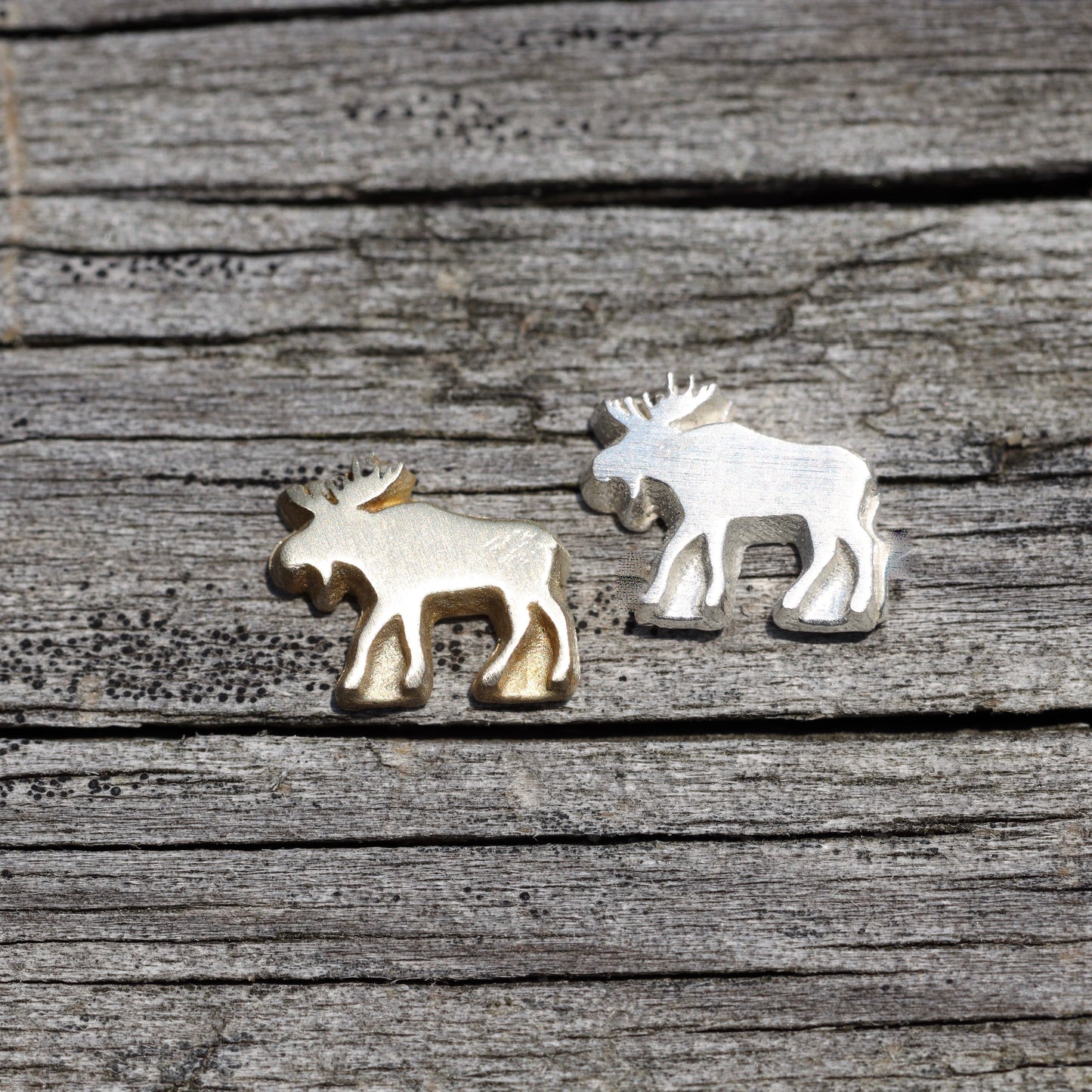 SALE Bull Moose Accent Charm Embellishments for Soldering or Jewelry Making