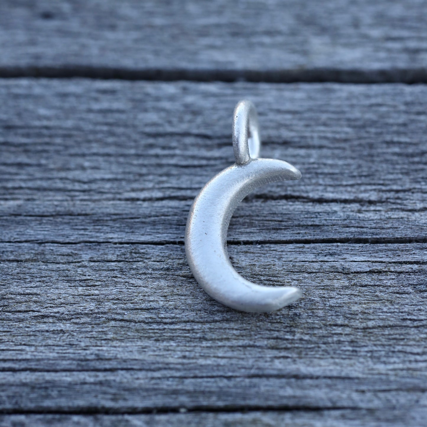 Crescent Moon Pendant for Jewelry Making