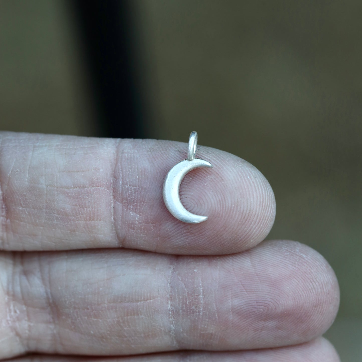SALE Crescent Moon Pendant for Jewelry Making