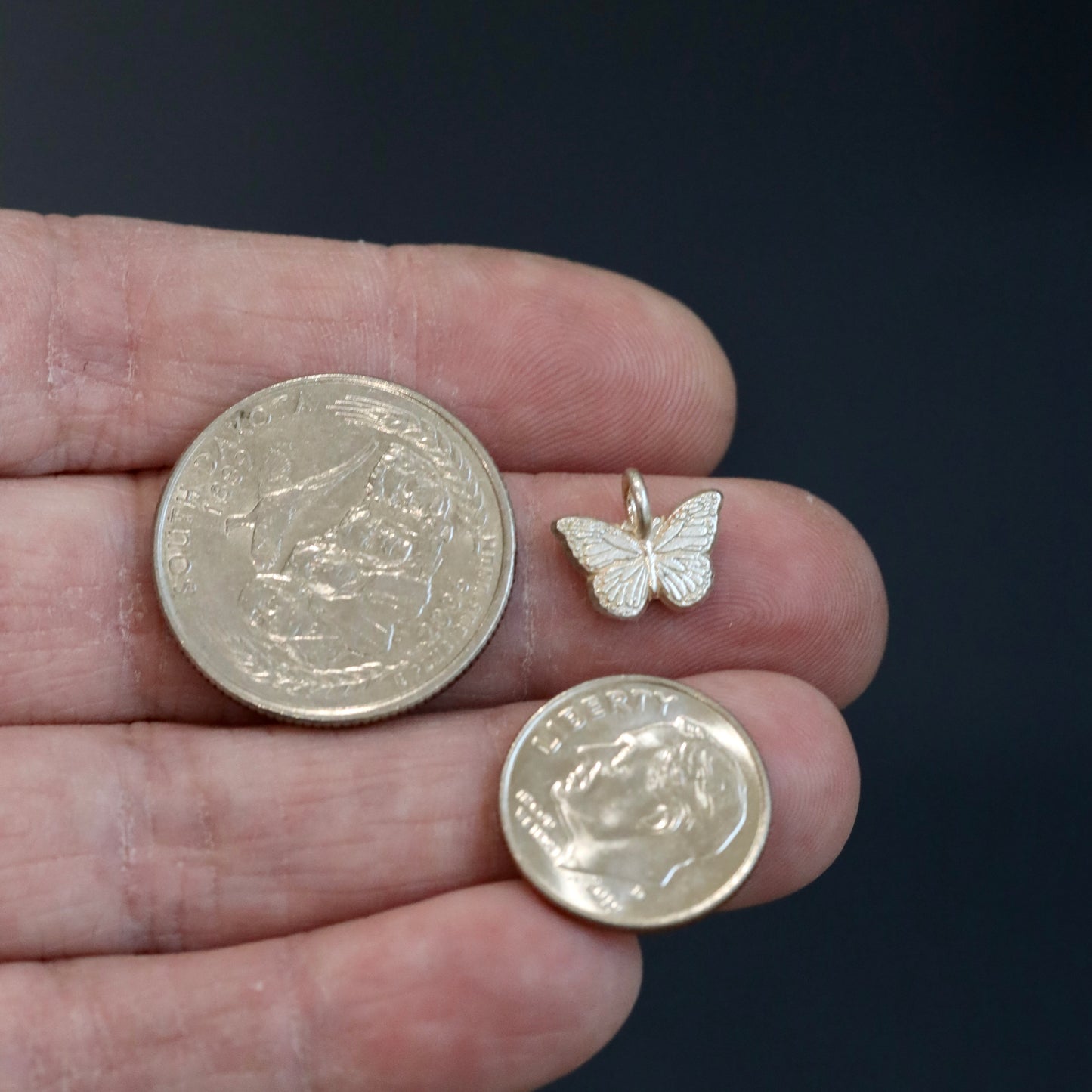SALE Butterfly Pendant for Jewelry Making