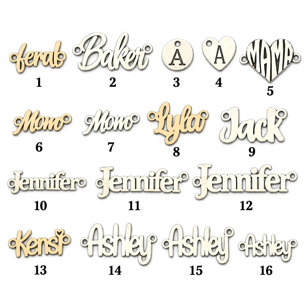 Name & Word Charm Destash Mega Sale!