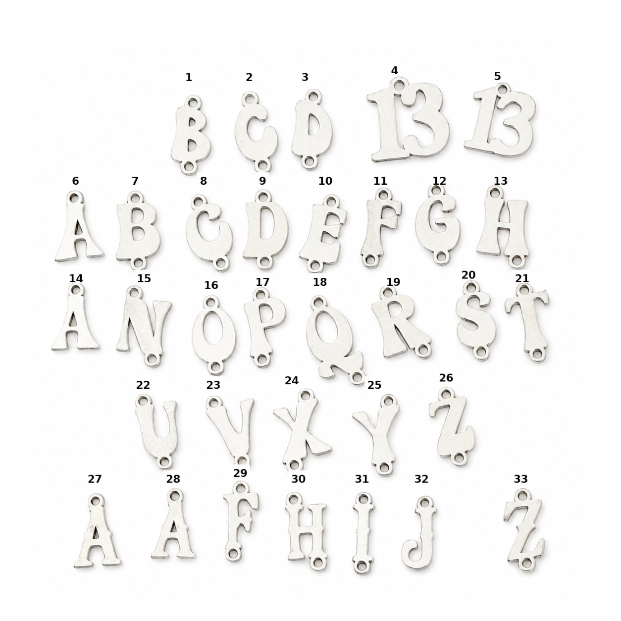Alphabet Charm Destash Mega Sale!