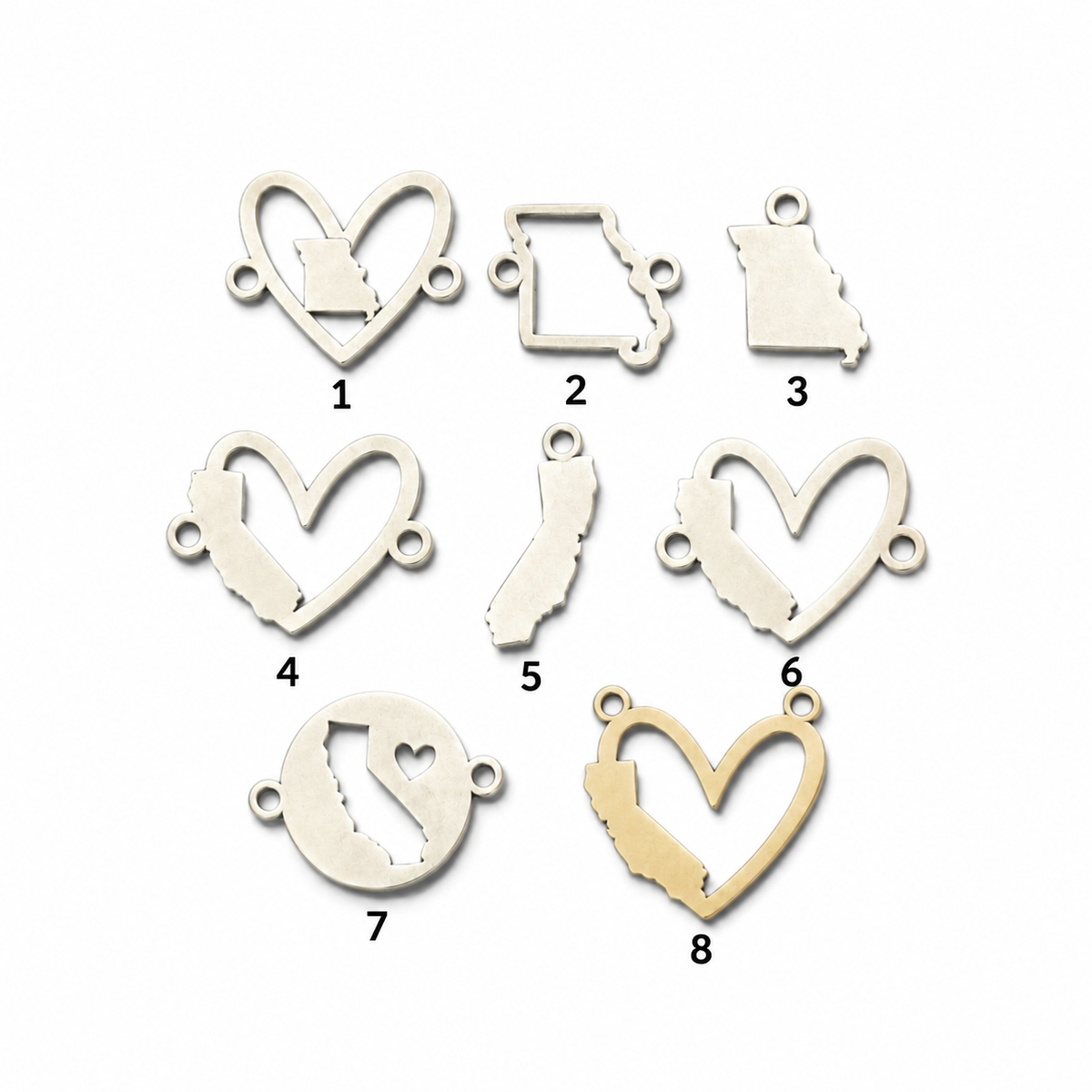 California and Missouri State Charm Destash Mega Sale!