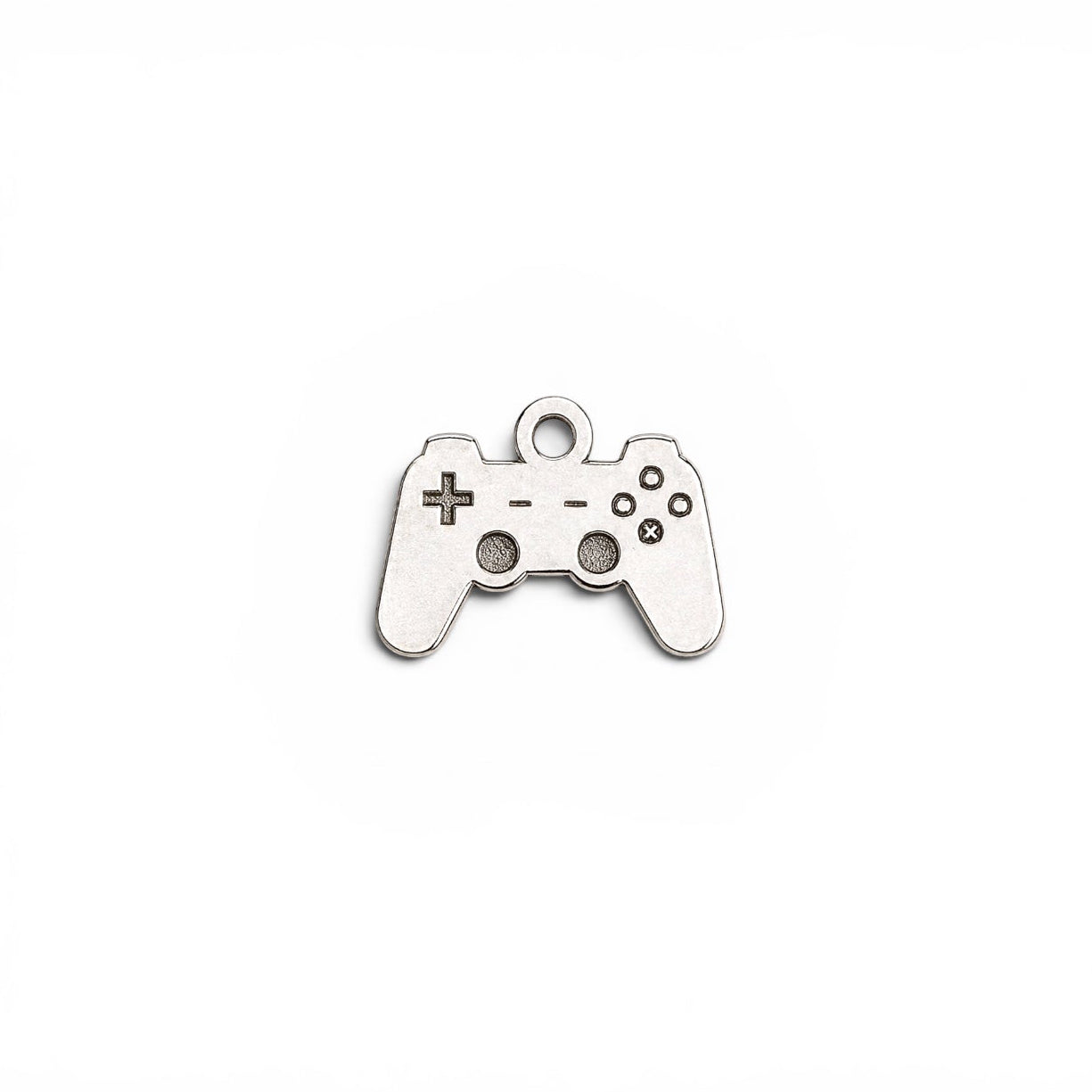 Video Game Controller Dangle Charm  Gamer Jewelry Supply  Geeky DIY Charm  Sterling Silver Findings