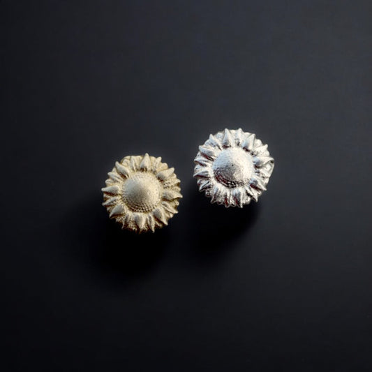 SALE Sunflower Accent Charm Embellishments for Soldering or Jewelry Making