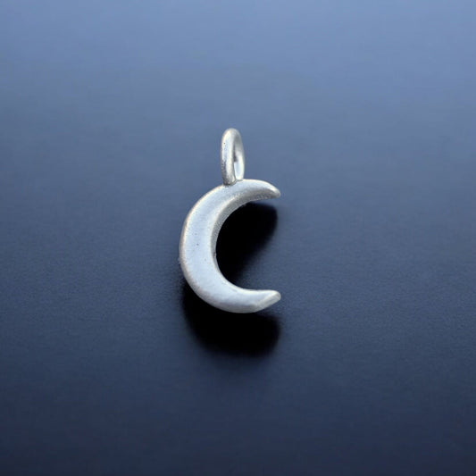 SALE Crescent Moon Pendant for Jewelry Making