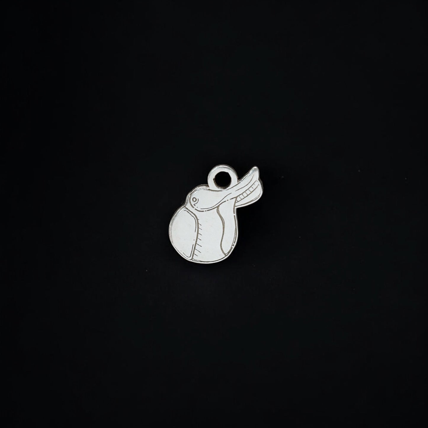 English Saddle Equestrian Accent Charm Findings & Embellishments for Soldering DIY Jewelry Making in Sterling Silver