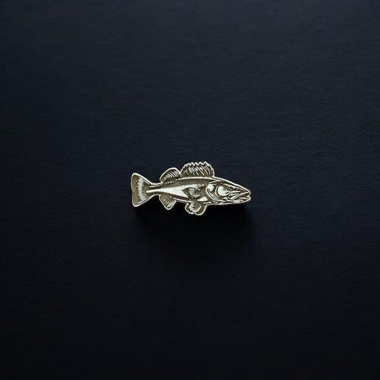 Walleye Fish Accent Charm Embellishments for Soldering DIY Jewelry Making