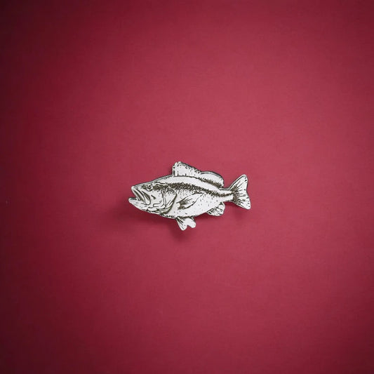 Large Mouth Bass Fish Accent Charm Embellishments for Soldering DIY Jewelry Making