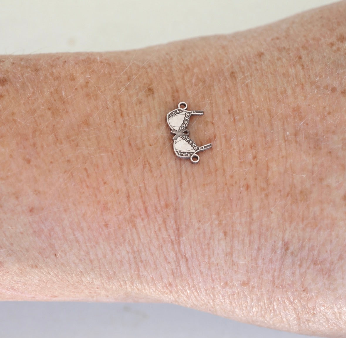 Breast Cancer Awareness Bra Charm and Connector