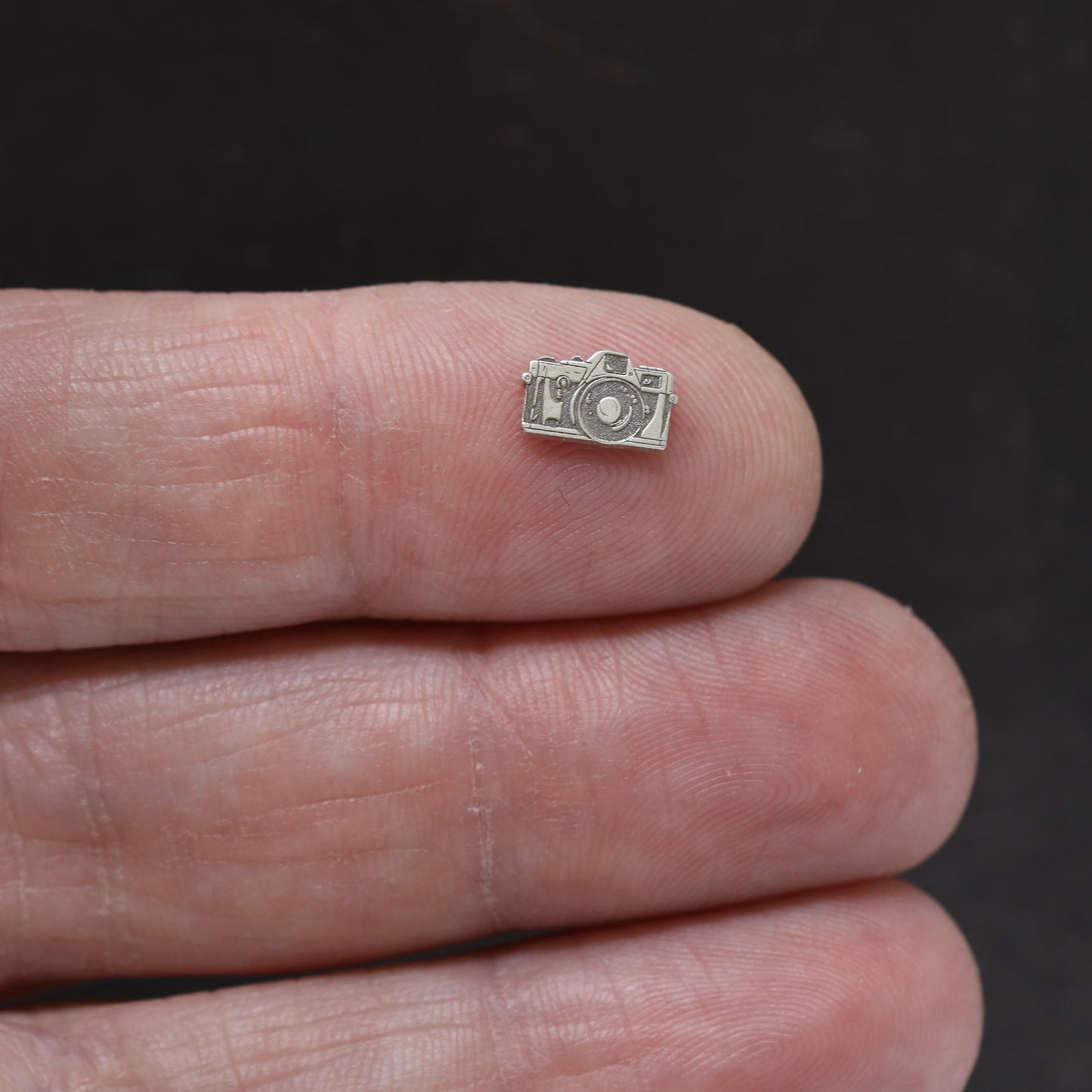 Camera Photography Accent Charm Findings & Embellishments for Soldering DIY Jewelry Making in Sterling Silver