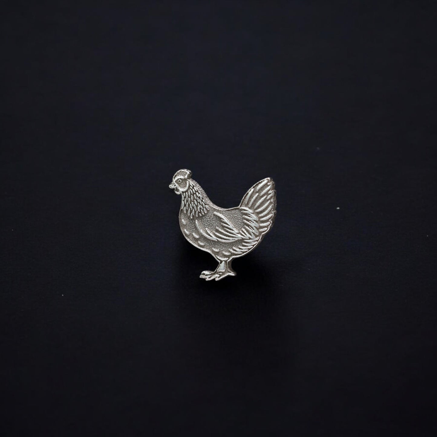 Chicken Accent Charm Findings & Embellishments for Soldering DIY Jewelry Making in Sterling Silver