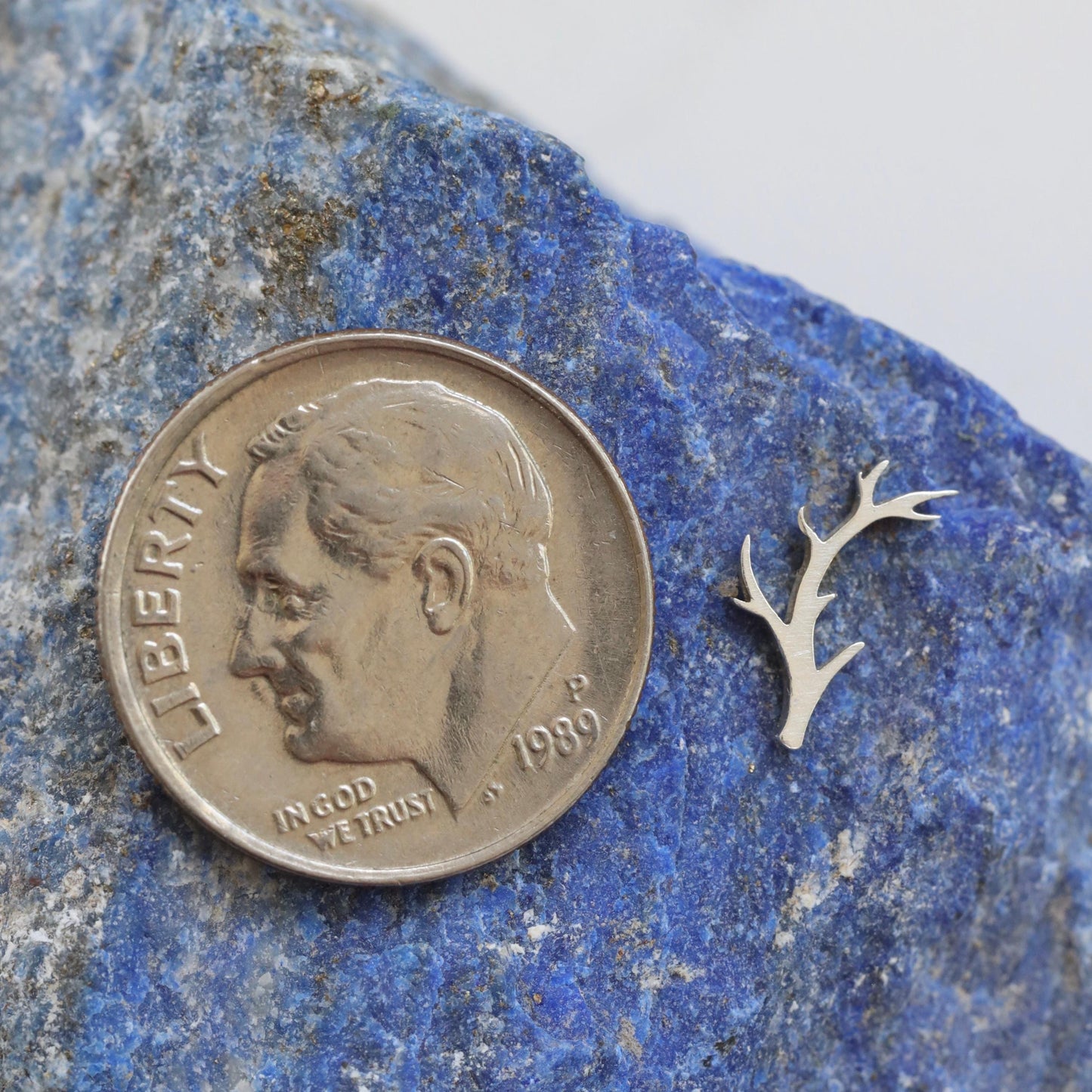 Antler Accent Embellishments in Sterling Silver Soldering and Jewelry Making Components