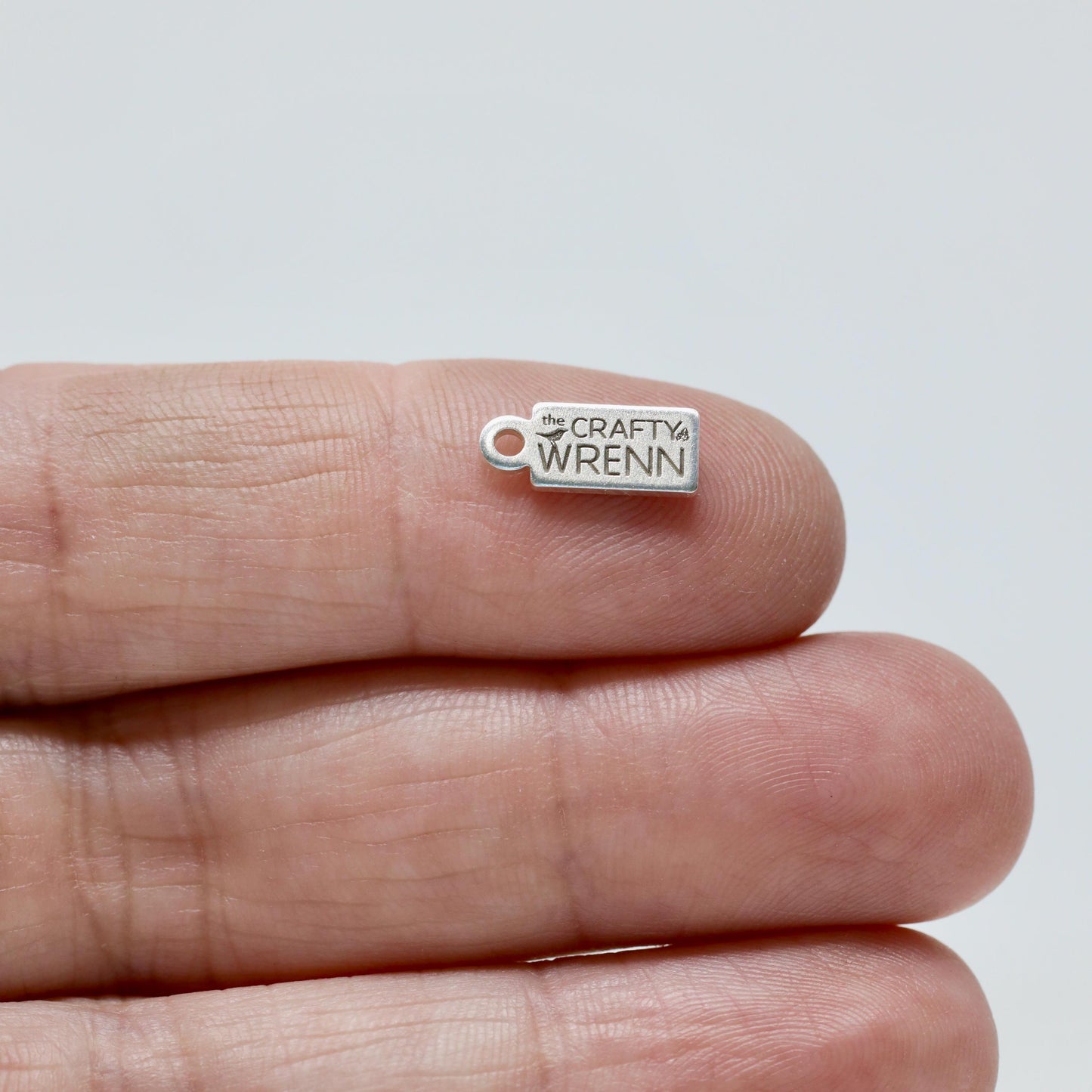 Custom Logo Jewelry Tags  Personalized Engraved Sterling Silver or 14k Gold Filled Tags for Handmade Jewelry Branding, Custom Maker Tags