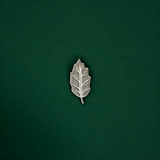 Leaf Accent Charm Sterling Silver Solderable Jewelry Embellishment Nature Accent Component