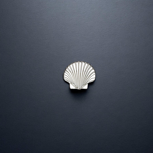 Sterling Silver Seashell Accent Charm • Solderable Jewelry Embellishment • Ocean Accent Component • Sterling Silver Findings