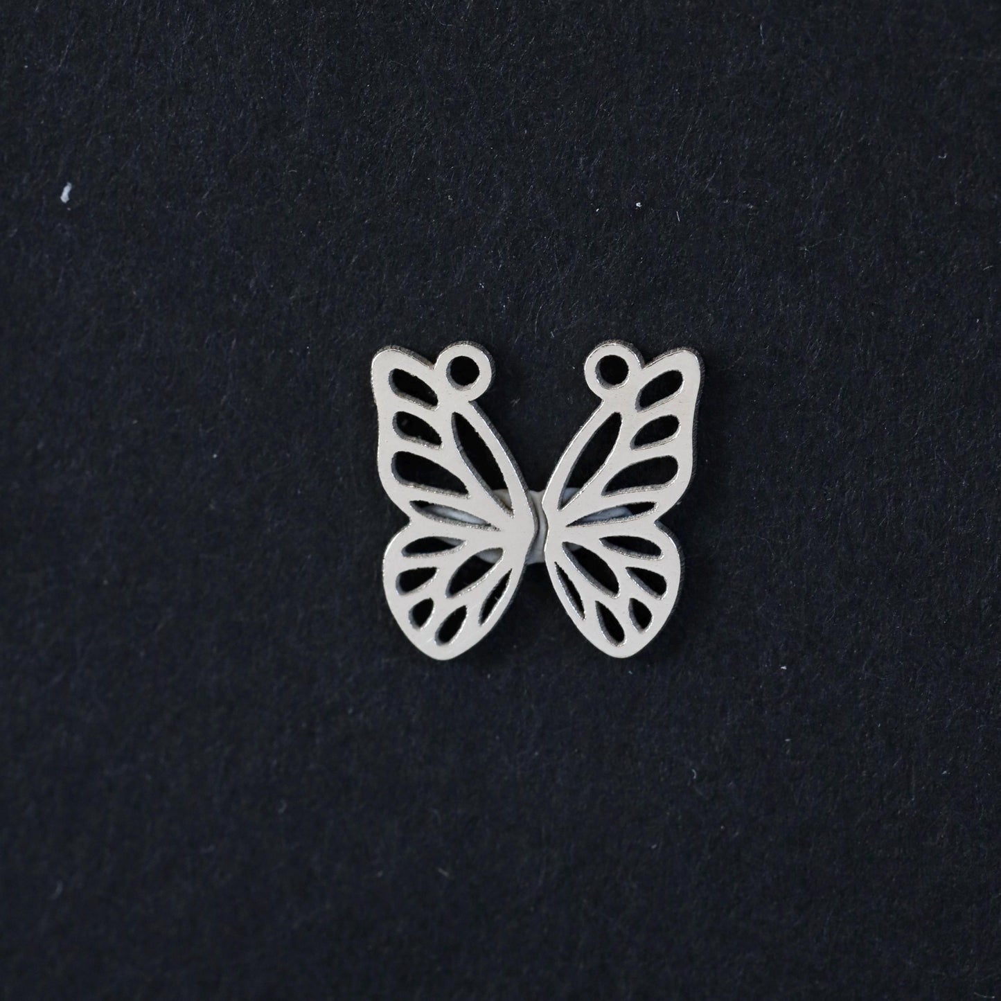 Sterling Silver Butterfly Best Friend Dangle Charms • Split BFF Charms • Dangle Jewelry Supply • Friendship DIY Jewelry