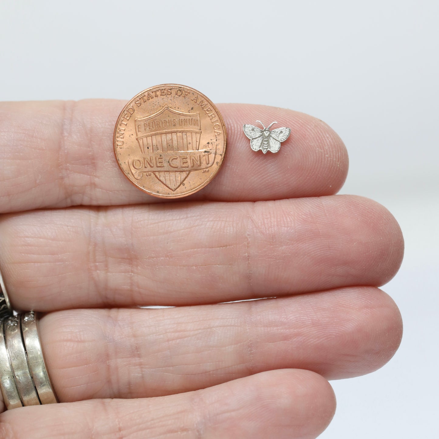 Moth Accent Embellishments for Soldering or Jewelry Making