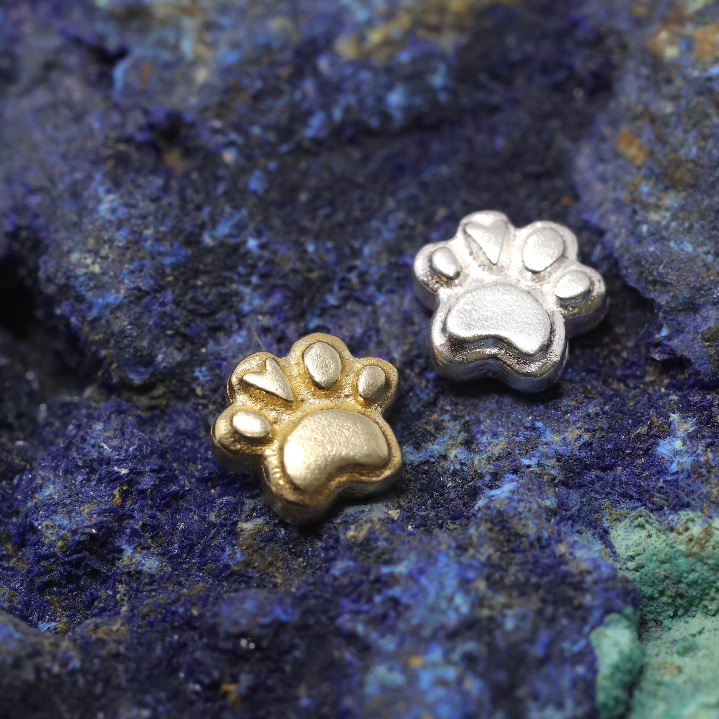 Cat Paw Charm Embellishments for Soldering or Jewelry Making