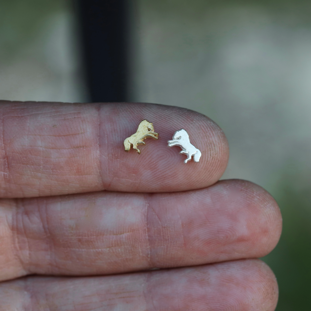 SALE Bucking Horse Accent Charm Embellishments for Soldering or Jewelry Making